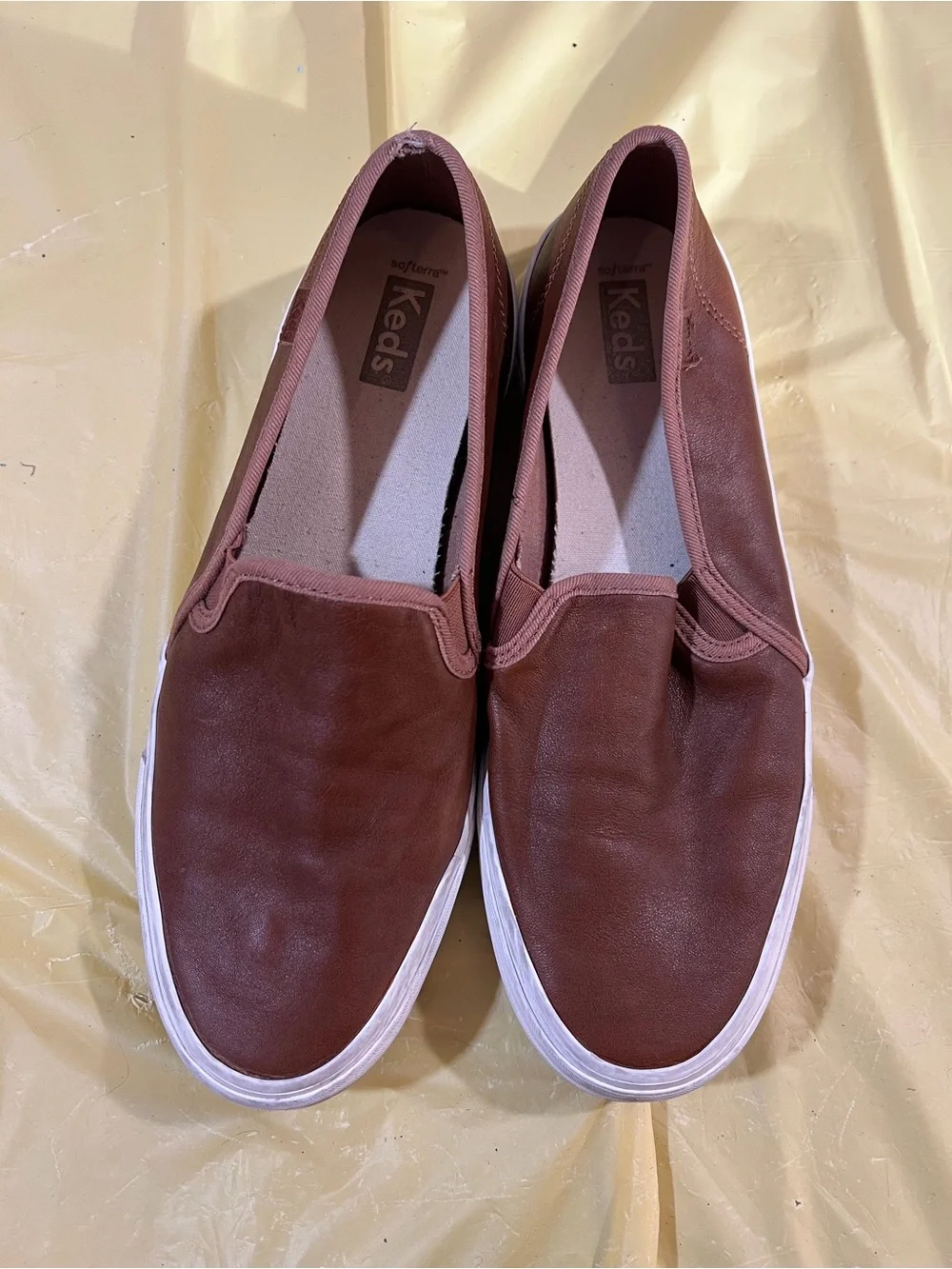 Keds Brown Slip-On Sneakers A2